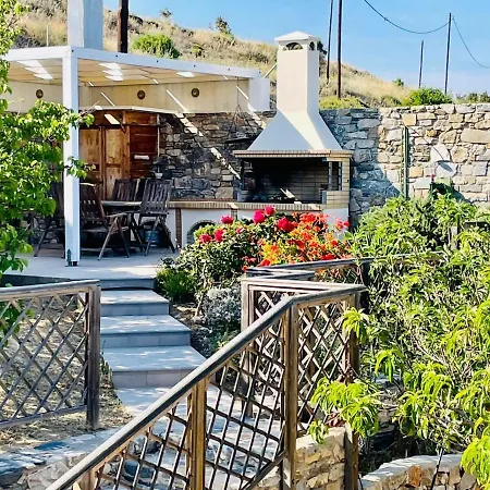 Vakantiehuis Beautiful Holiday In Chroussa With Sea View *